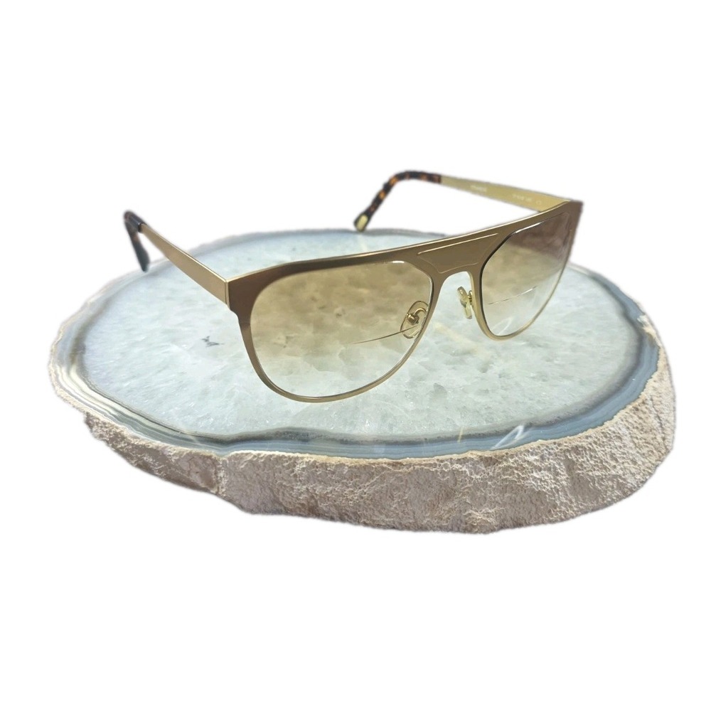 Authentic SEE Eyewear Model 2564 MatteGold Titanium GlassesSunglass Frames ITALY
